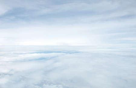 blizzard in winterの写真素材