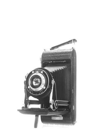 vintage film cameraの写真素材