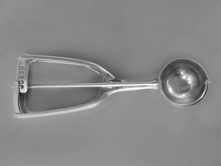 ice cream scoop, spoonの写真素材