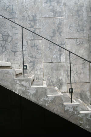 concrete stair の写真素材