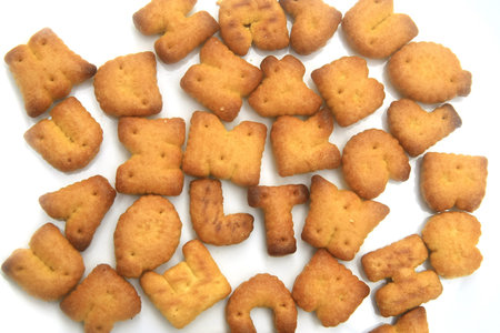 small biscuits の写真素材