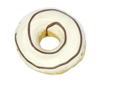 White cream donut の写真素材