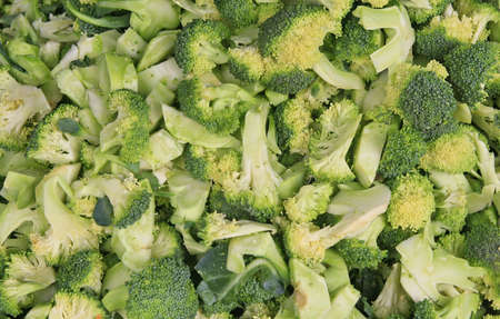broccoli slice の写真素材