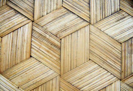 bamboo basket texture, Thai handcraft の写真素材