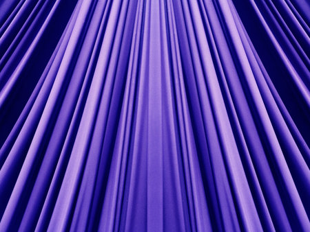 Beautiful blue fabric background 