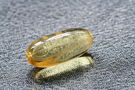 oil capsule の写真素材
