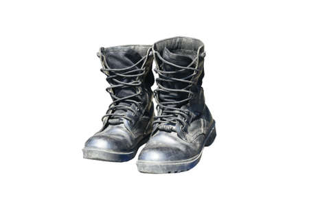 military boots の写真素材