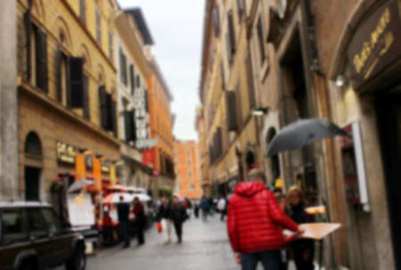 Amsterdam Holland, blur backgroundの写真素材