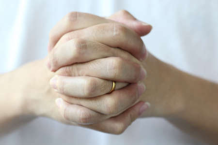 two hand hold, helpの写真素材