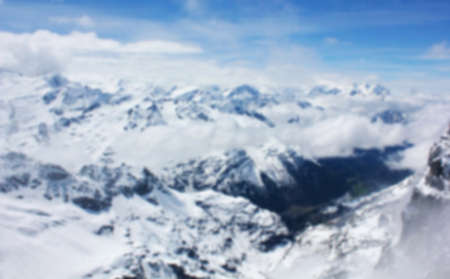 blurred iceberg, Switzerlandの写真素材