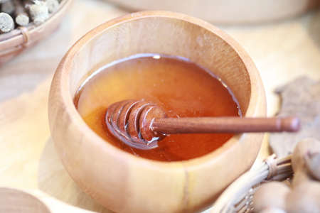 sweet nature honey potの写真素材