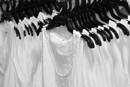 white lace women vest, ladies garments, shopの写真素材