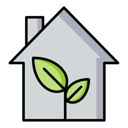 Eco home ecology green icon.のイラスト素材