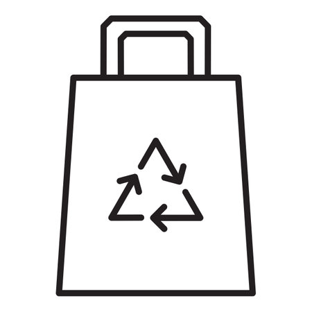 Eco bag icon.のイラスト素材