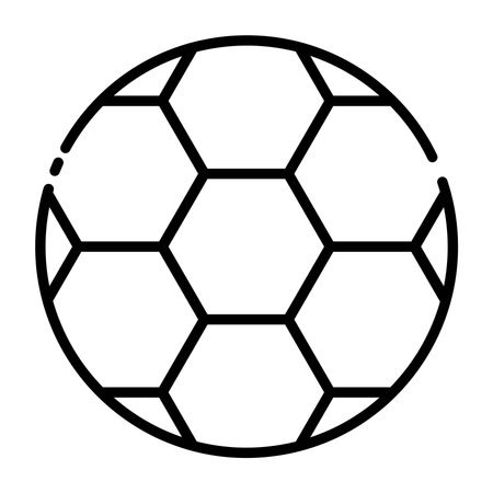 Football Ball icon.のイラスト素材