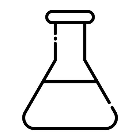Flask icon.のイラスト素材