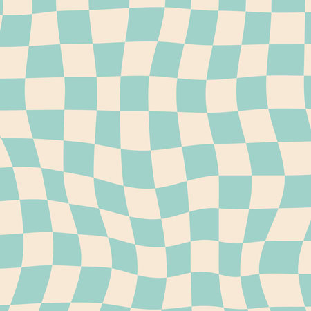 Square pattern abstract geometric blue background.