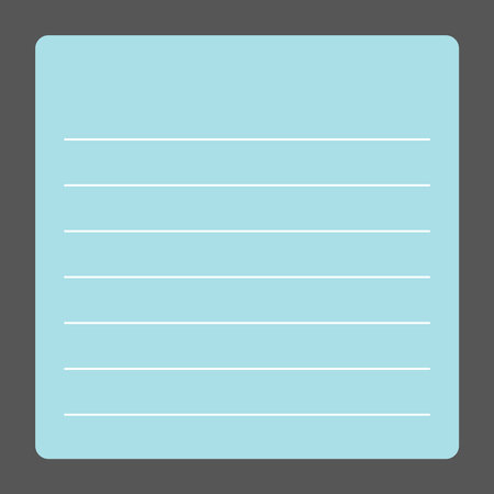 Note paper.のイラスト素材