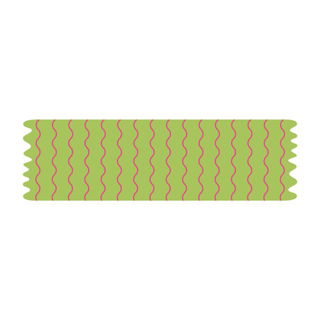 Washi tape stickersのイラスト素材