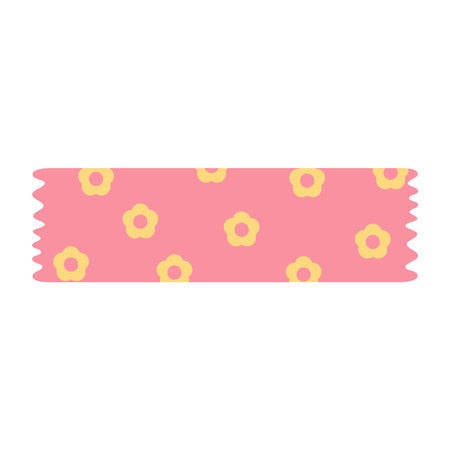 Washi tape stickersのイラスト素材