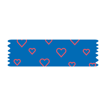 Washi tape stickersのイラスト素材