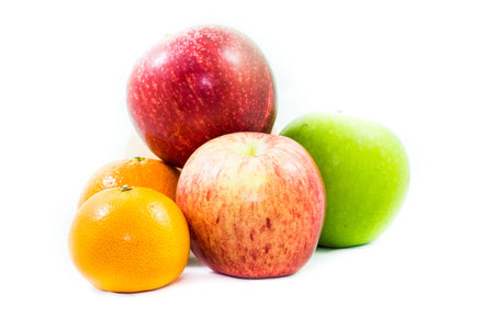 Fruit Picture taken with a white background