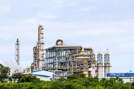 oil refineryの写真素材