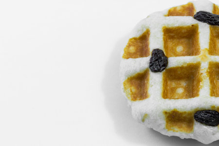 Freshly baked waffles
