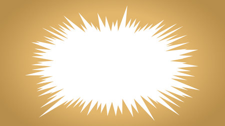 Cartoon-style concentrated line illustration materialのイラスト素材