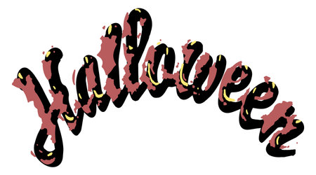 Halloween character materialのイラスト素材