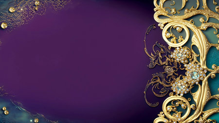 Luxurious background materialの素材