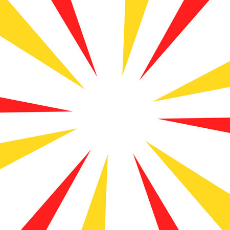 Colorful Concentration Lines Stock Illustrationのイラスト素材