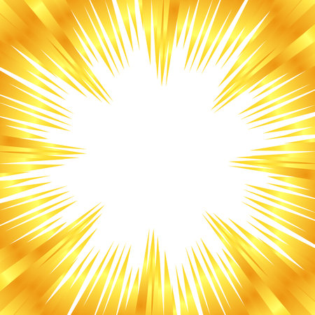 Golden gradient line materialのイラスト素材