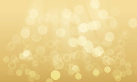 Gold abstract Background with bokeh use for text or designの写真素材