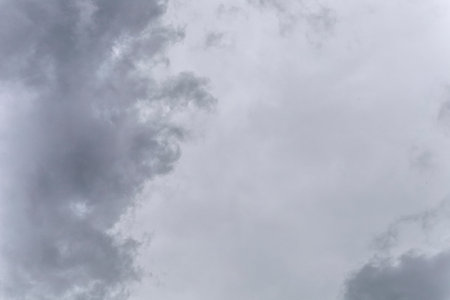 Black cloud before rainy. Black cloud background. with copy space for text or design.