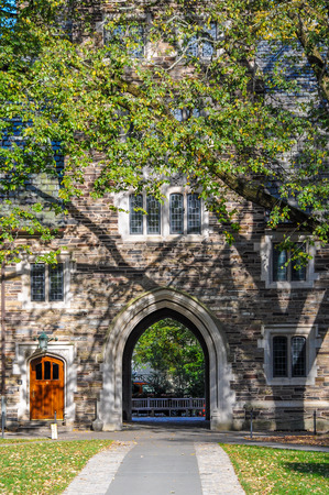 Princeton University, one of famous American universitiesのeditorial素材