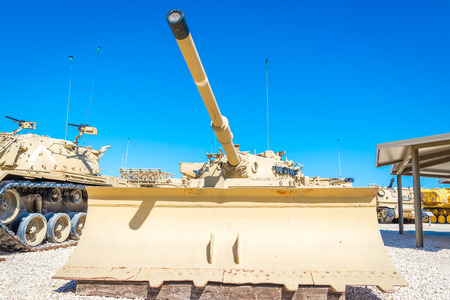 Tank museum in Latrun, Israelのeditorial素材