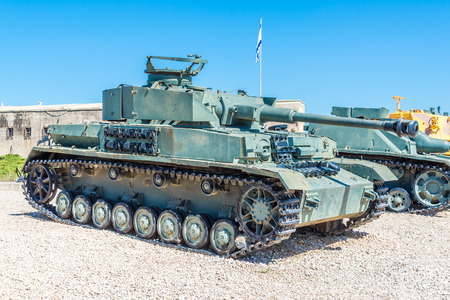 Tank museum in Latrun, Israelのeditorial素材