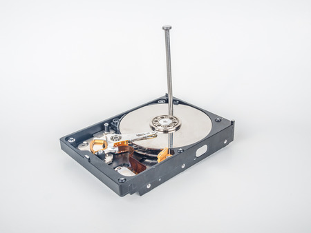 This hard drive never will work againの写真素材