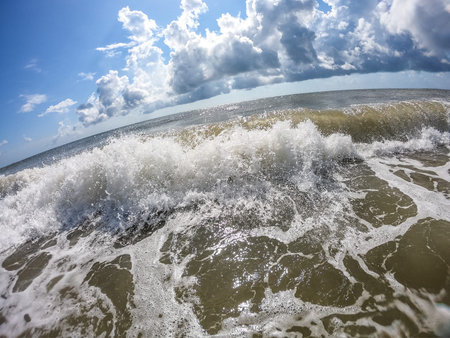 Stock photo of ocean surf