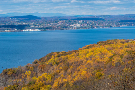 View from the famous Breakneck Ridge trail in Upstate New York
