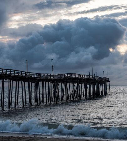 Severe weather is coming to Outer Banks North Carolinaの写真素材