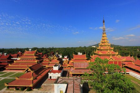 Mandalay Palace, Myanmarのeditorial素材