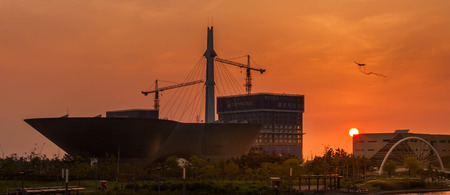 centralpark inchon koreaのeditorial素材