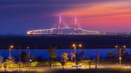 Songdo,Inchon,Koreaの写真素材