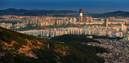 South Korea cityの写真素材