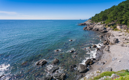Sea and Rockの写真素材
