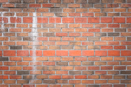 Background of vintage brick wall textureの写真素材