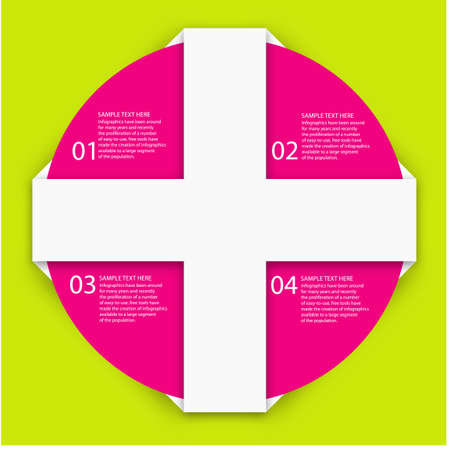 Modern infographics  Vector illustration  can be used for workflow layout, diagram, number options, step up options, web design, infographics のイラスト素材