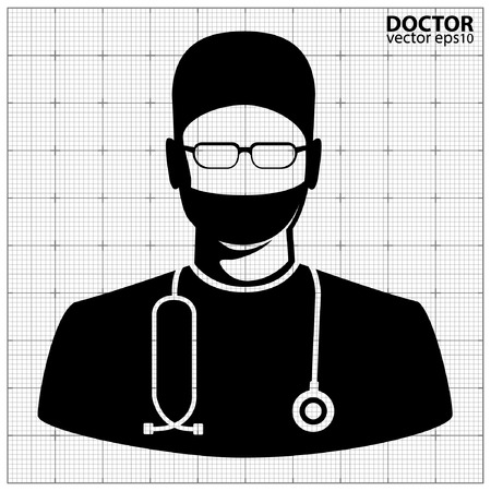 Doctor iconのイラスト素材